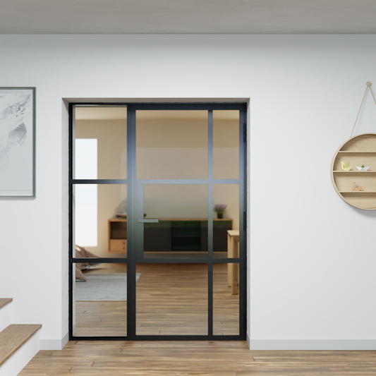 LoftTueren.shop - Lofttür LOFT10 mit Seitenteil links