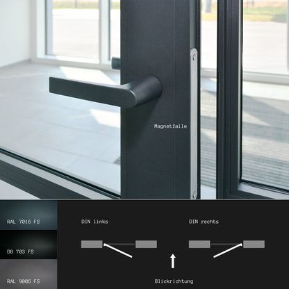 LoftTueren.shop - Drückergarnitur Lofttür