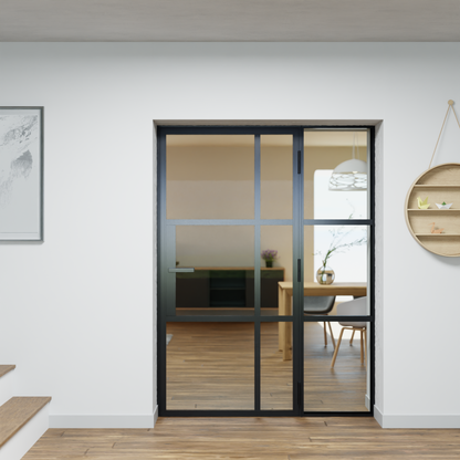 LoftTueren.shop - Lofttür LOFT10 mit Seitenteil rechts