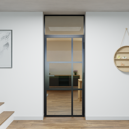 LoftTueren.shop - Lofttür LOFT10 mit Oberlicht